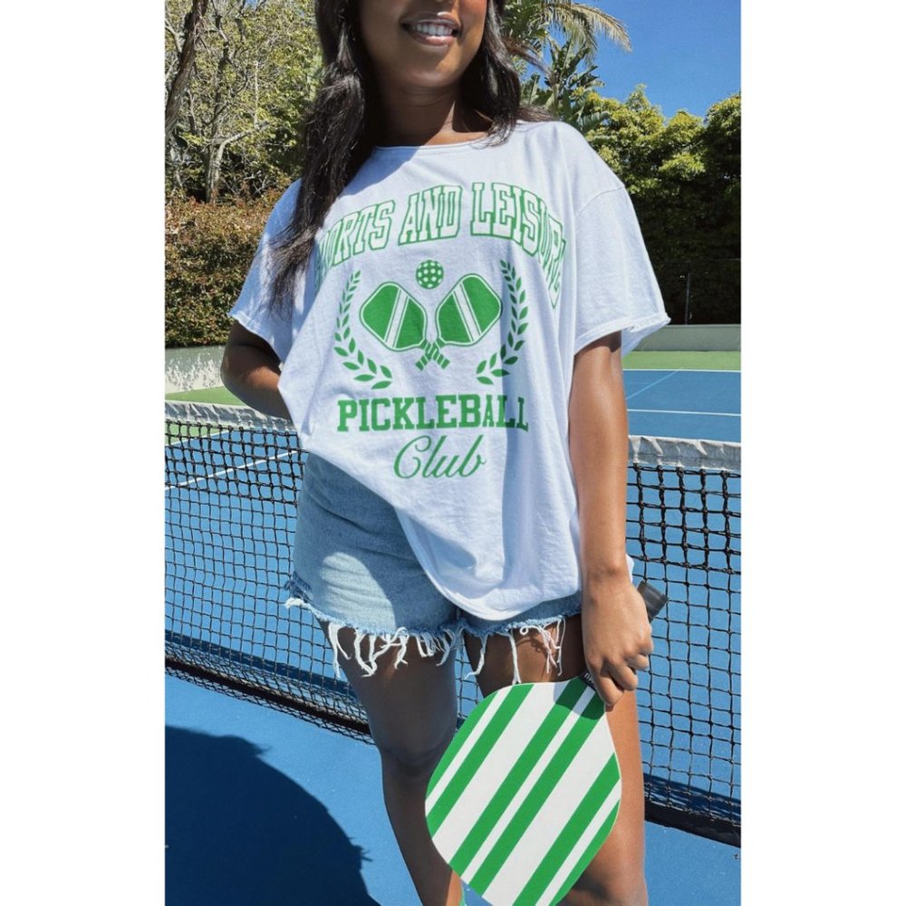 NWT Airport Tee in Pickleball Club Graphic